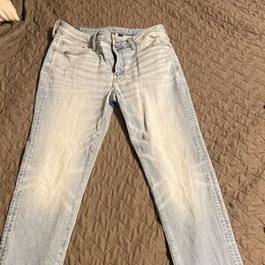 American Eagle Outfitters Light Blue Men's Straight Jeans